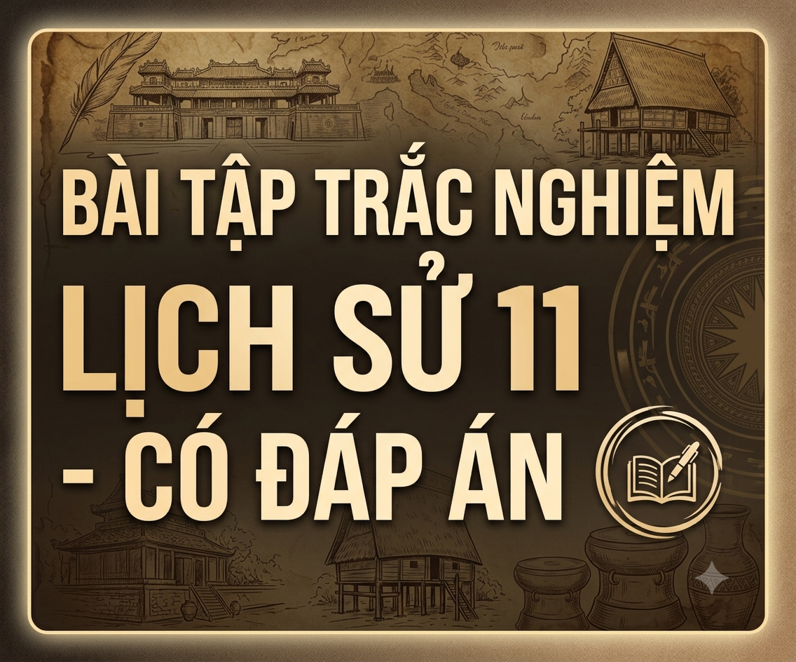 Bài tập Trắc Nghiệm Lịch Sử 11 - có đáp án